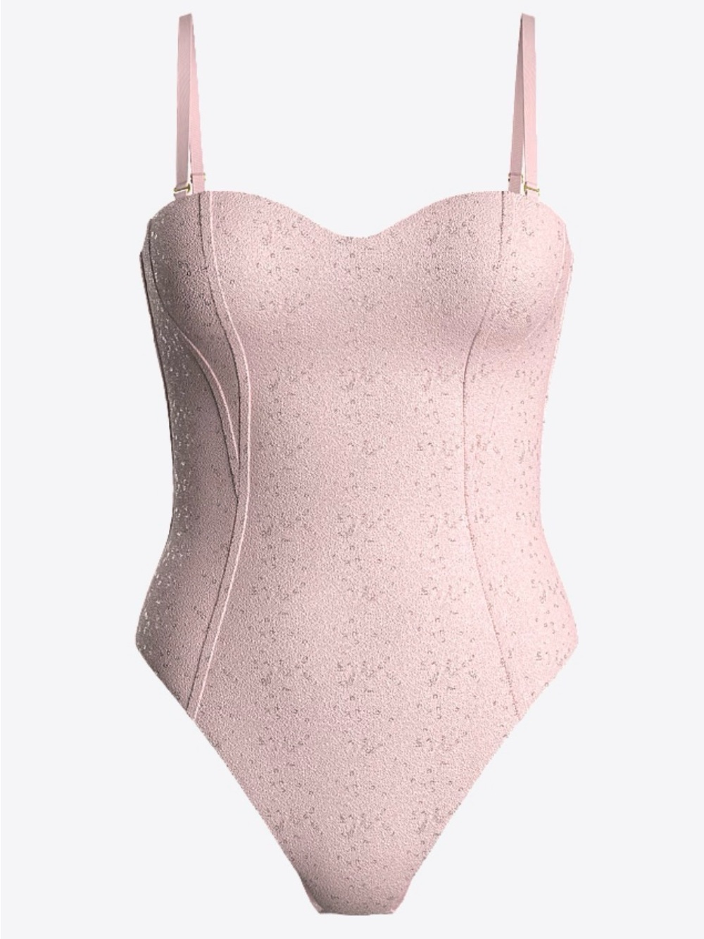 Victorias Secret Pink Sequined Body Suit